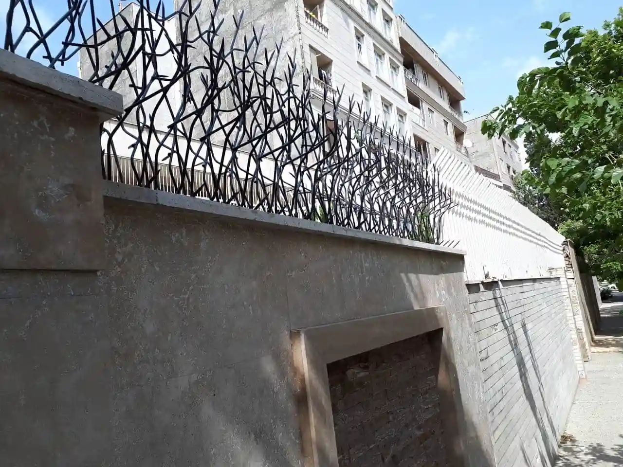 طراحی حفاظ شاخ گوزنی با میلگردهای مختلف