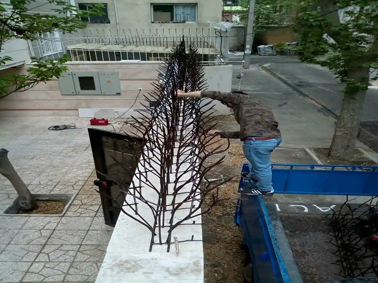 اهمیت حفاظ شاخ گوزنی در محله های با امنیت کم