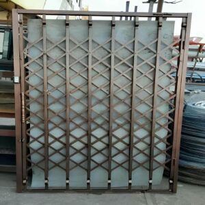 حفاظ آکاردئونی تمام گل دوبل سه جداره