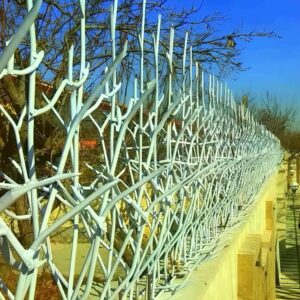 بهترین نرده آهنی دیوار