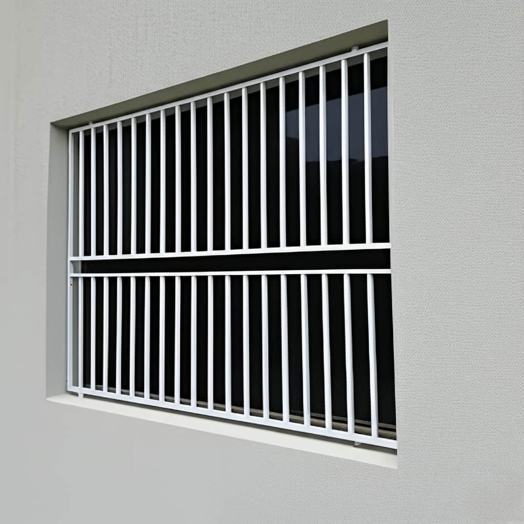 حفاظ پنجره دوجداره ساده میله افقی با امنیت بالا