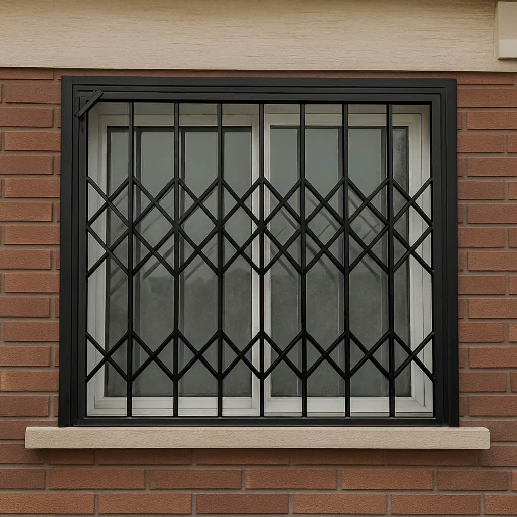 حفاظ پنجره کشویی متحرک ریلی تولید