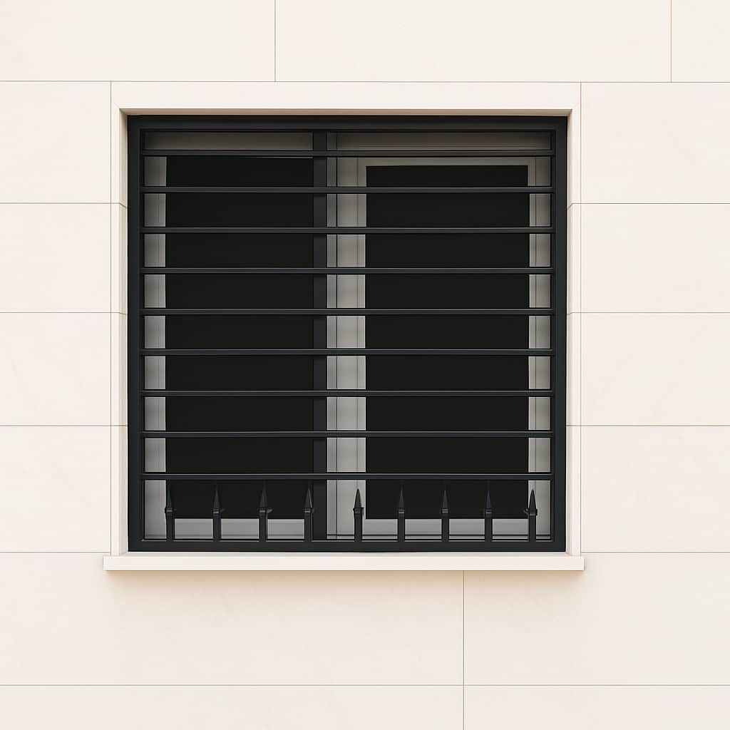 حفاظ پنجره تیغدار با طراحی مدرن