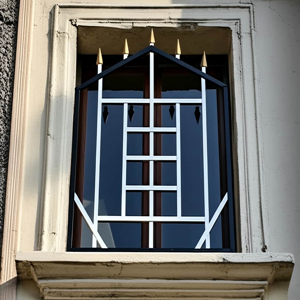 حفاظ پنجره نردبانی نصب