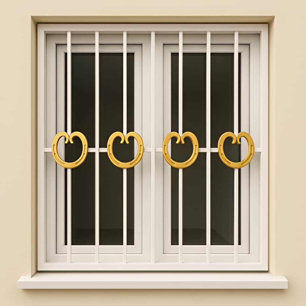 حفاظ پنجره نعل اسبی نصب