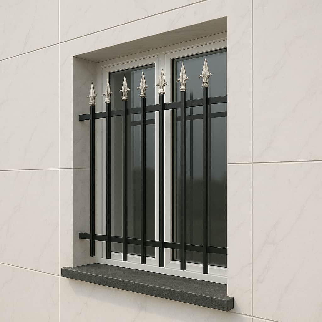 حفاظ پنجره نیزه دار ساده مشاوره خرید