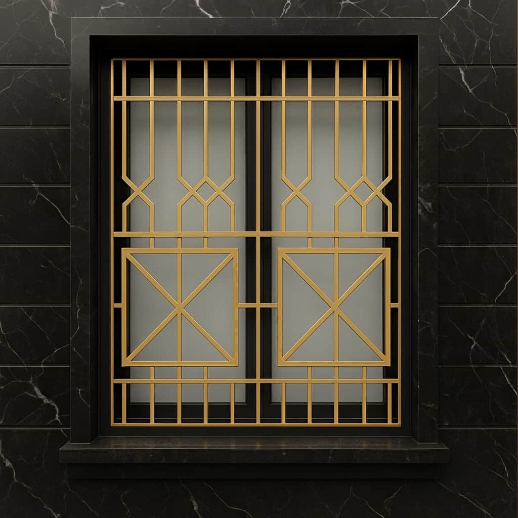 حفاظ پنجره هندسی مدرن خرید