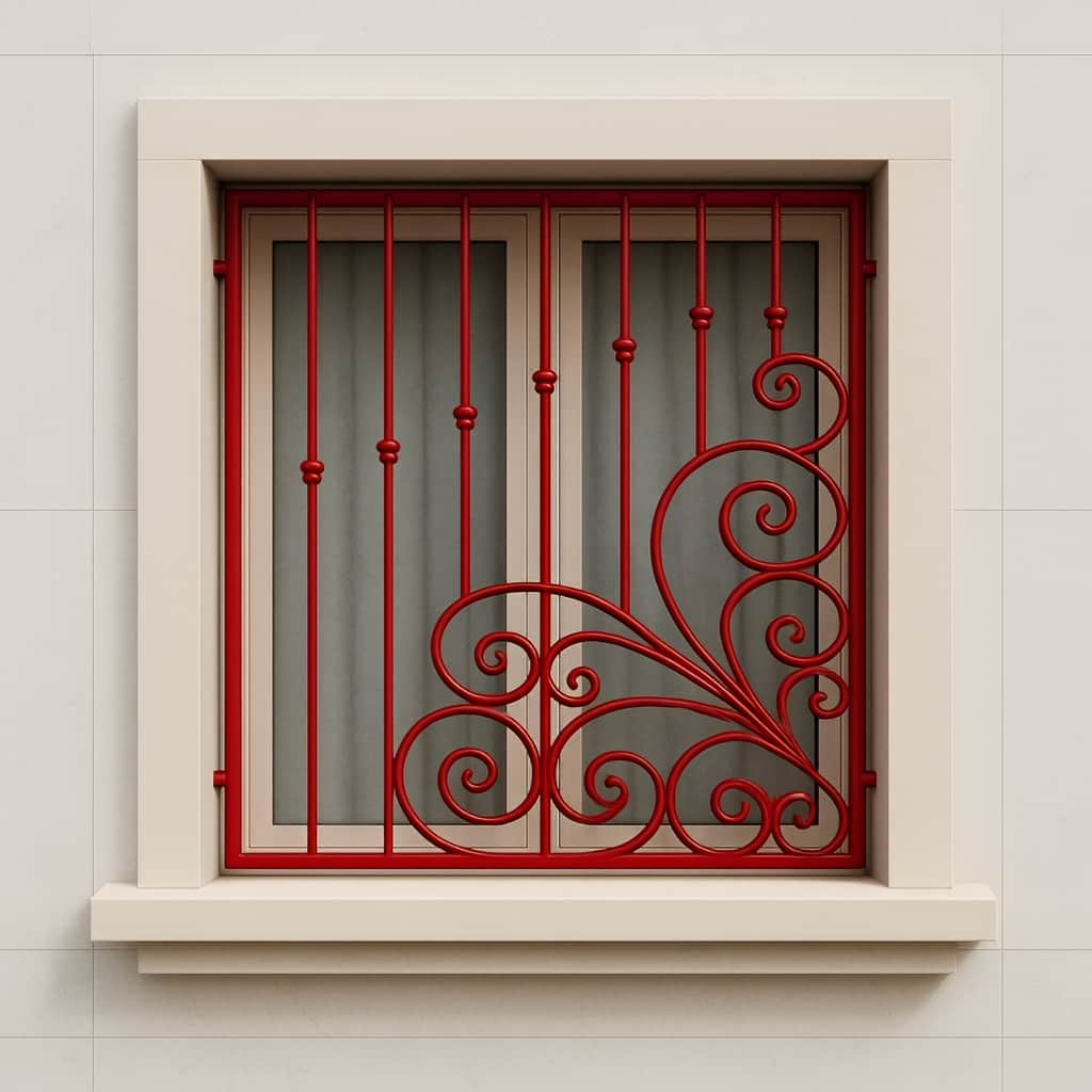 حفاظ پنجره گل پیچ قیمت