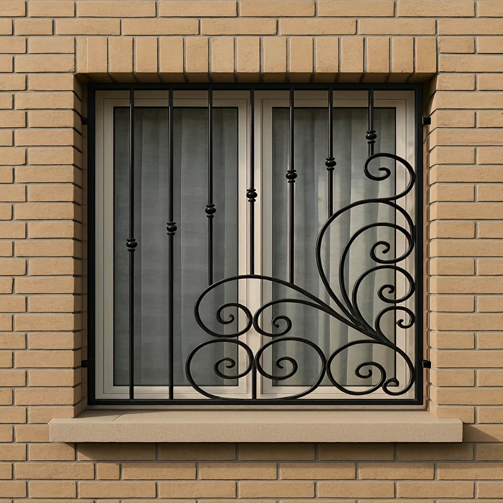 حفاظ پنجره گل پیچ قیمت