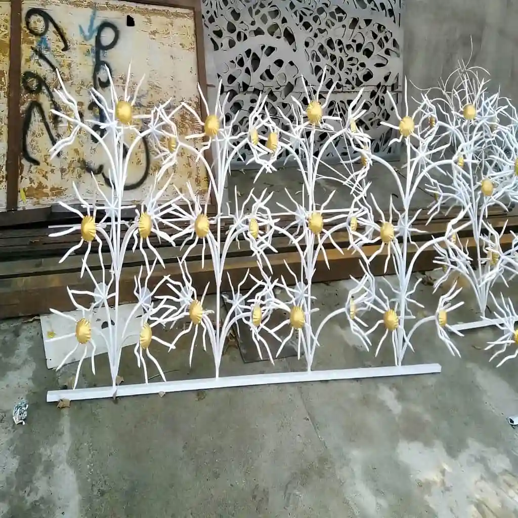 حفاظ گل آفتابگردان دیواری زیبا