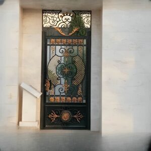 درب فلزی ارکیده کلاسیک لوکس