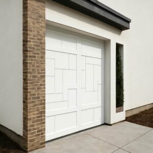 درب مدرن دیلایت مستطیل ورودی ویلا