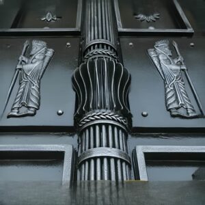 درب فلزی هخامنشی کلاسیک لوکس