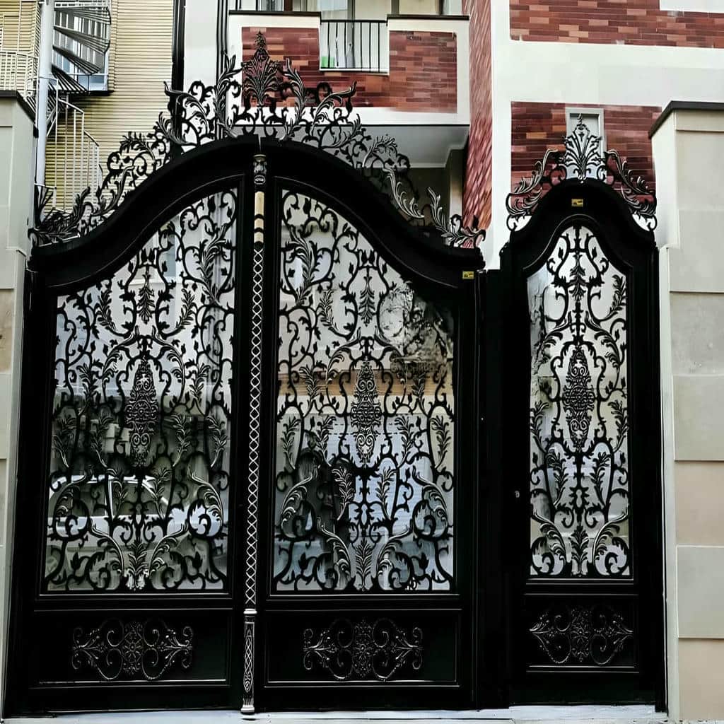 خرید درب فلزی لوکس ریلی پارکینگ