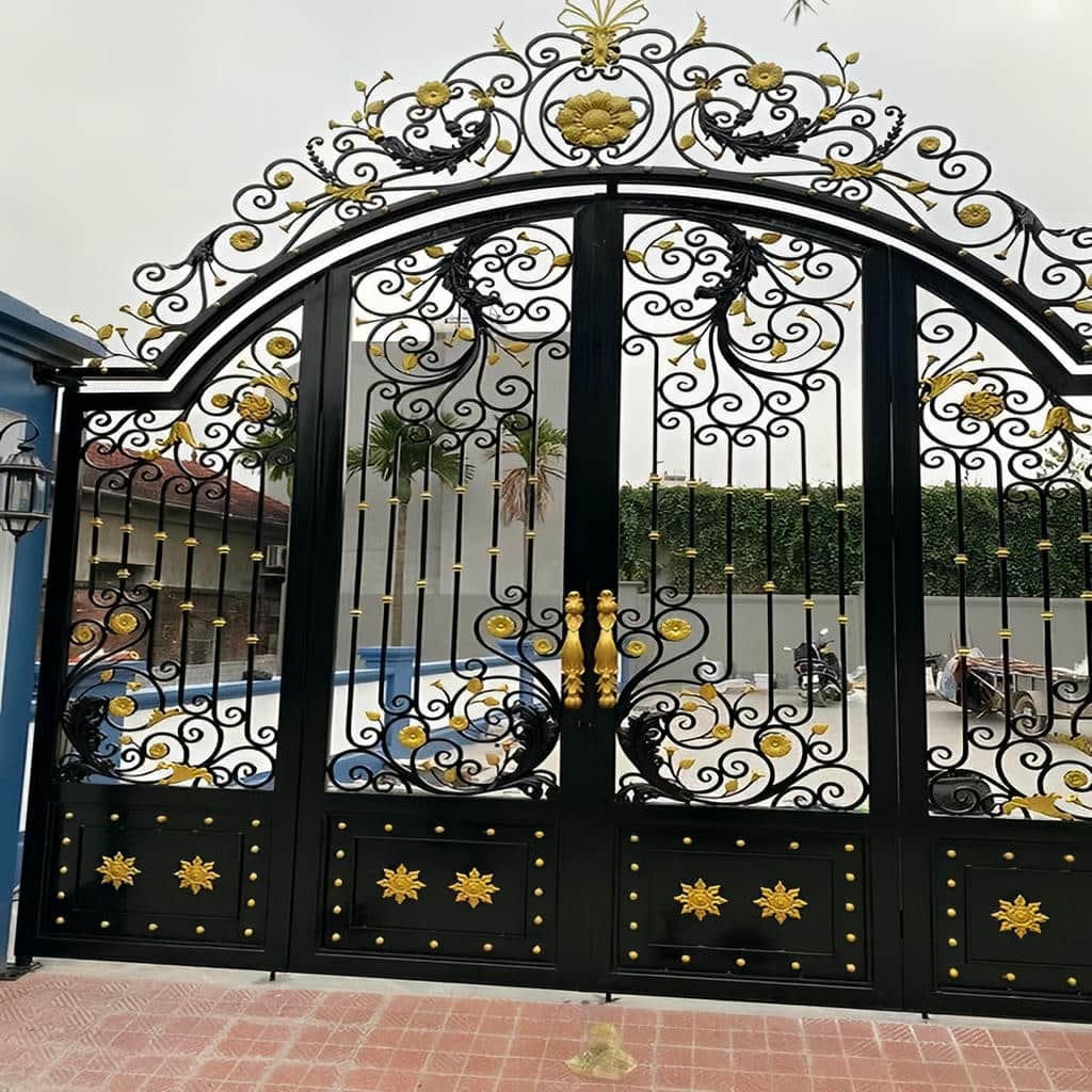 قیمت درب فرفورژه فلزی ورودی حیاط