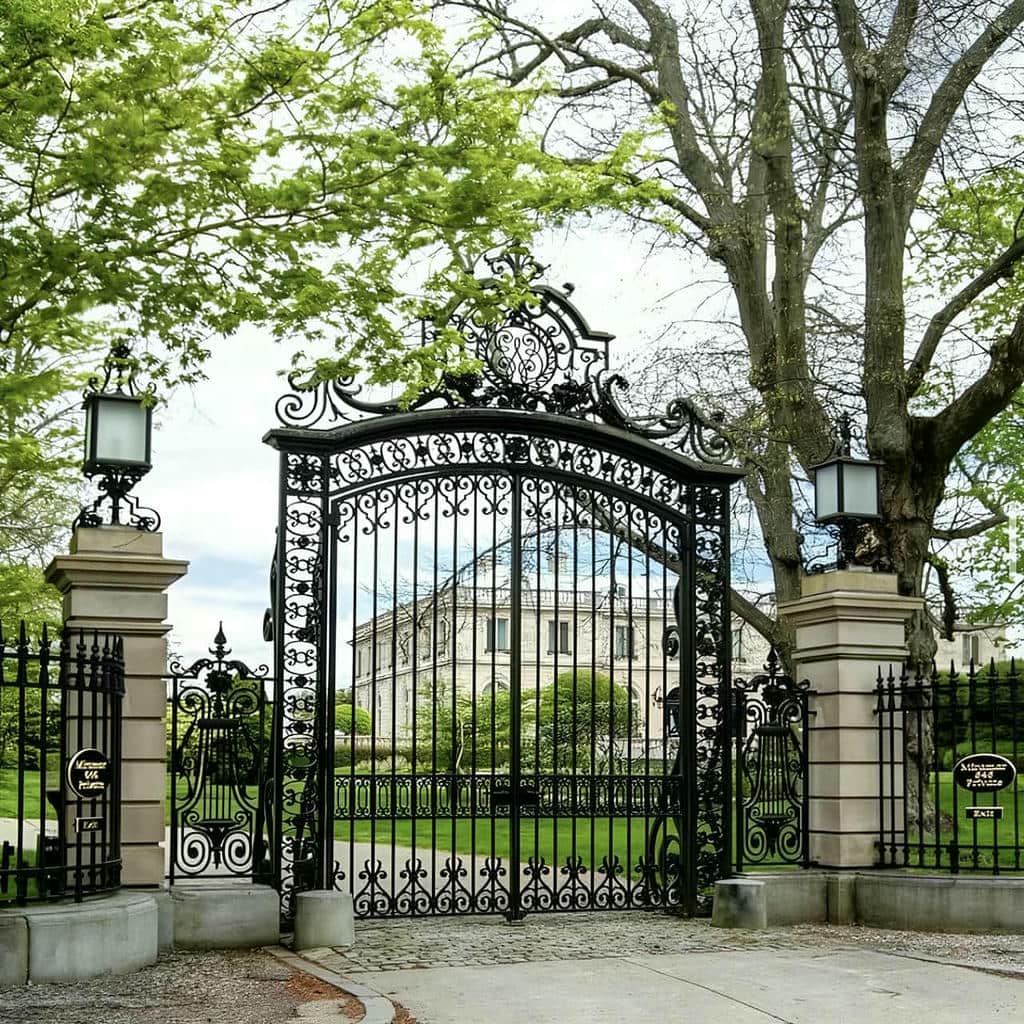 کارخانه ساخت درب حیاط آهنی جدید و ارزان سفارشی