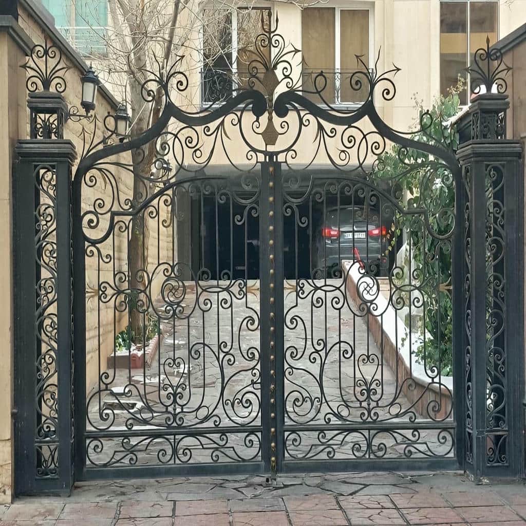 مدل جدید درب فلزی ورودی ویلا