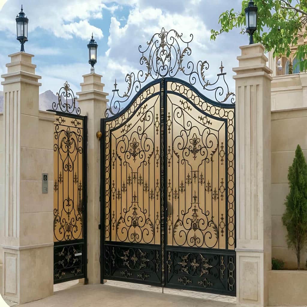 کارخانه ساخت درب آهنی ورودی منزل مقاوم