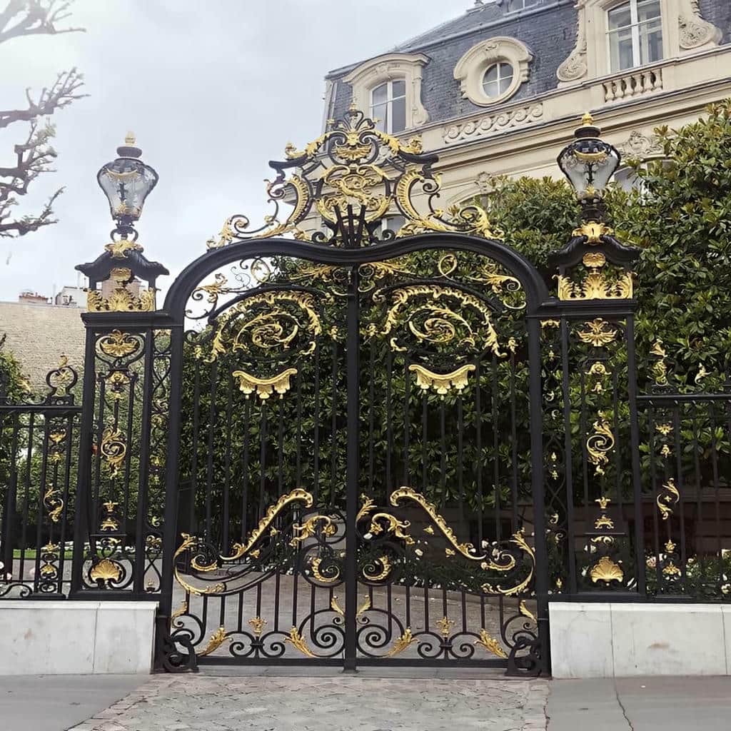 خرید درب حیاط آهنی شیک