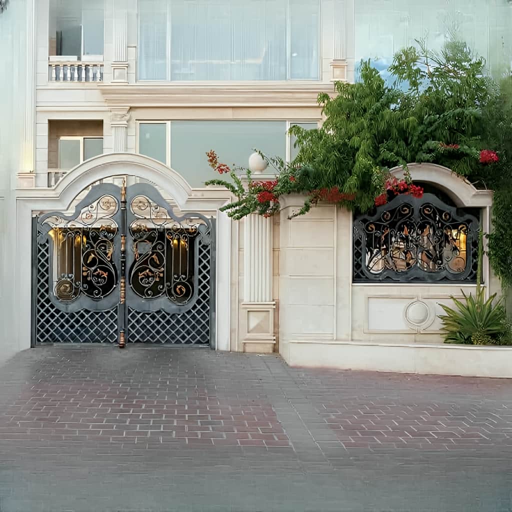 فروش درب فلزی ارغوان کلاسیک مدرن