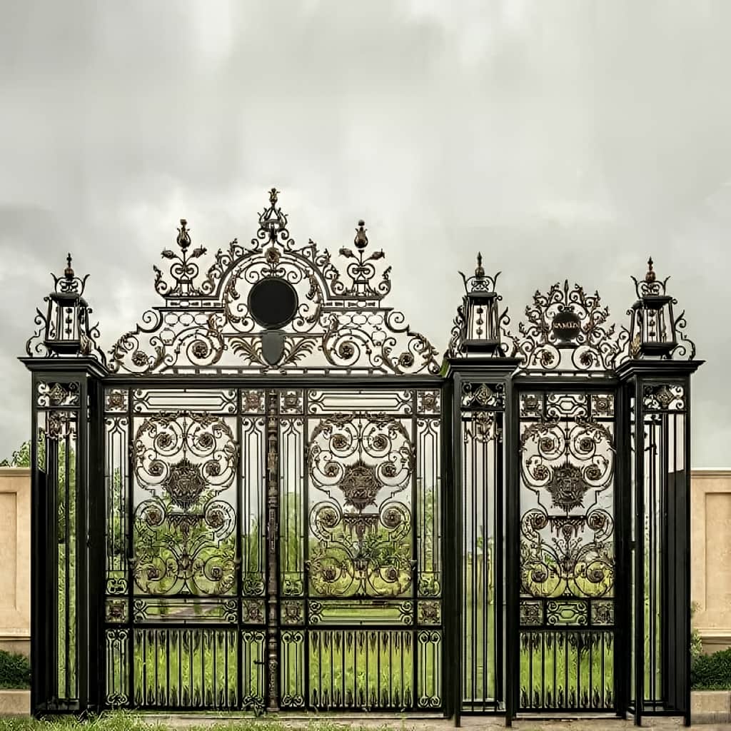 قیمت درب فلزی الیزابت برای ویلا