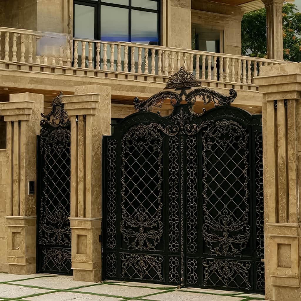 قیمت درب فلزی توسکا مناسب ویلا