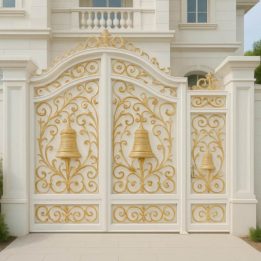 کارخانه تولید درب فلزی زنگوله سفارشی