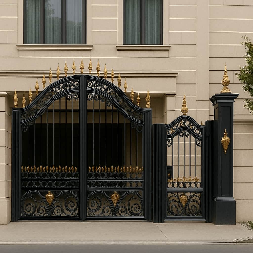 کارخانه تولید درب فلزی سمیه فرفورژه