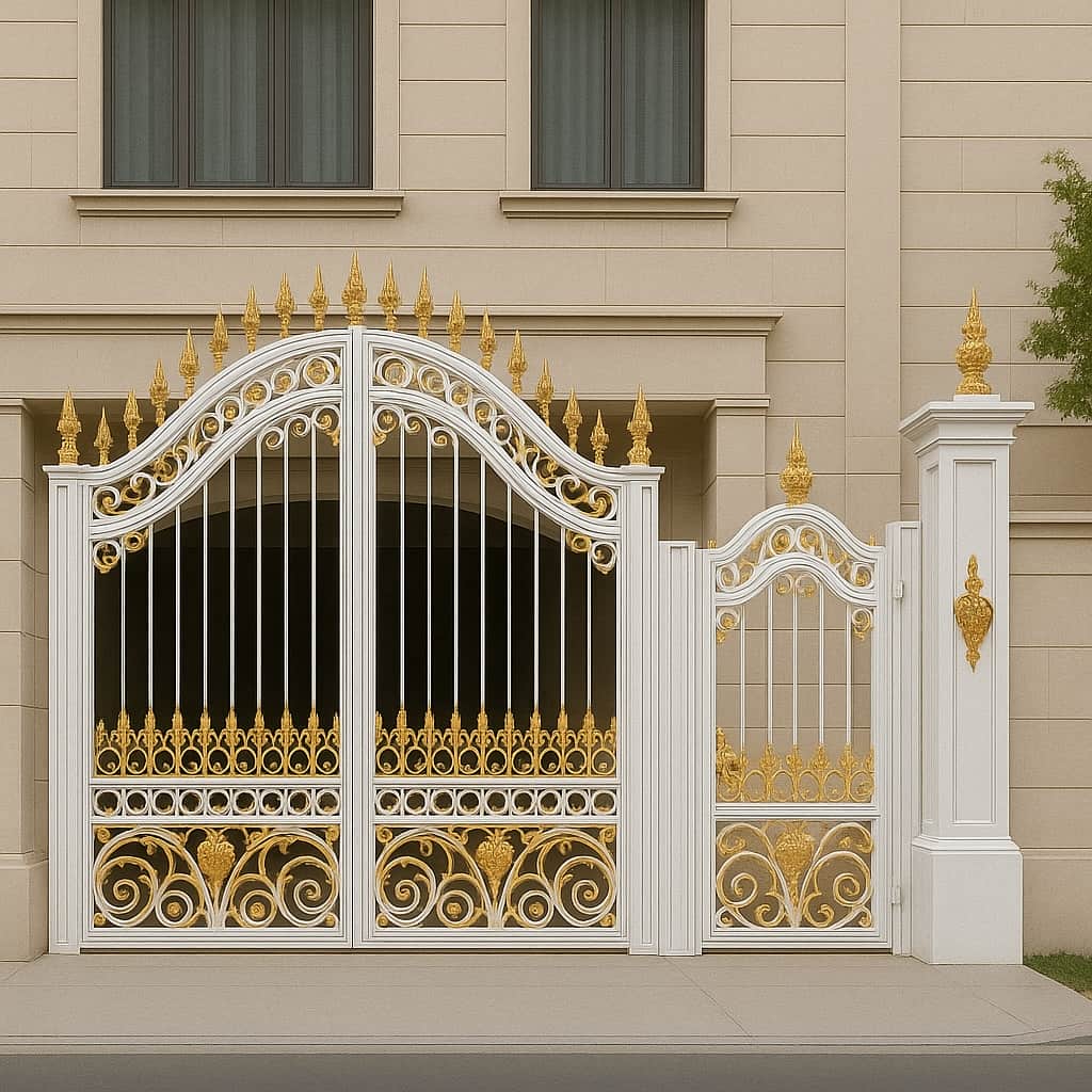 درب فلزی سمیه لوکس ویلا