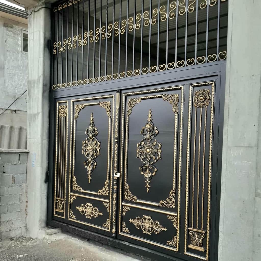 درب فلزی صدفی لوکس ویلا