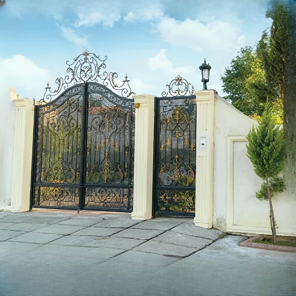 فروش درب فلزی غنچه کلاسیک رومی