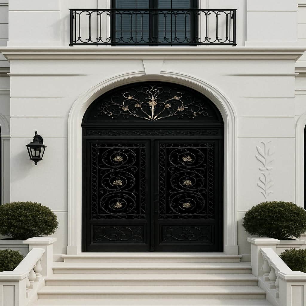 خرید درب فلزی لوکس برلیان دو لنگه