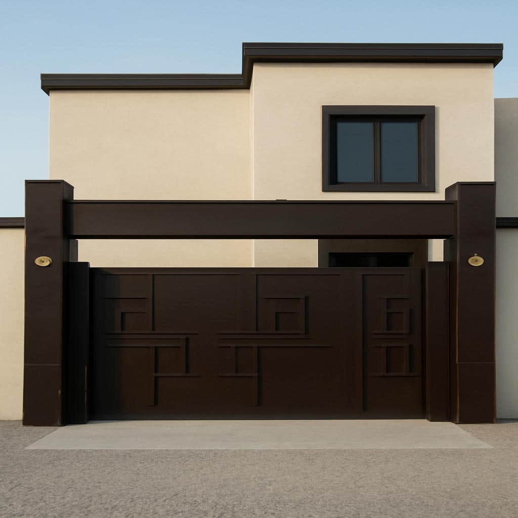 درب مدرن دیلایت ورودی ویلا