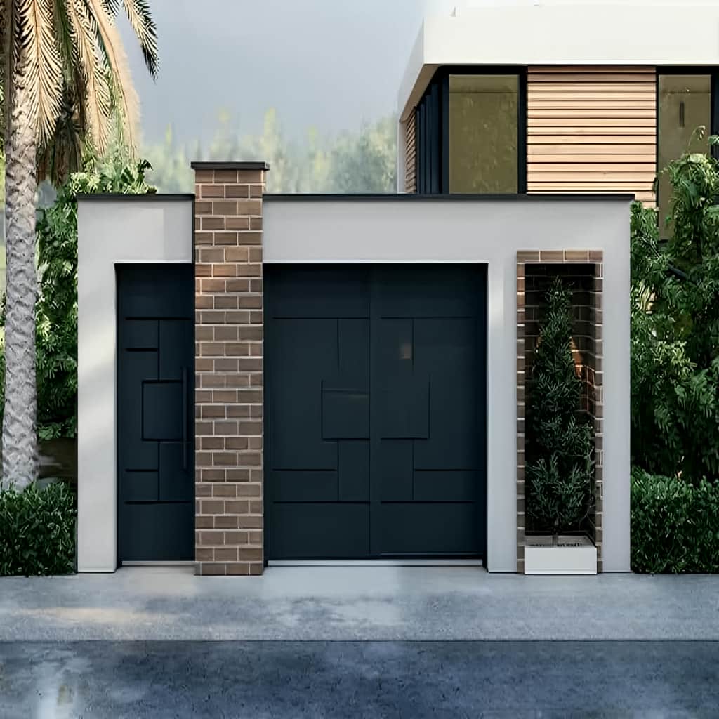 قیمت درب مدرن دیلایت مستطیل مینیمال