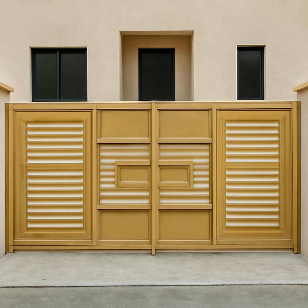 درب مدرن لیلاک نمای مینیمال