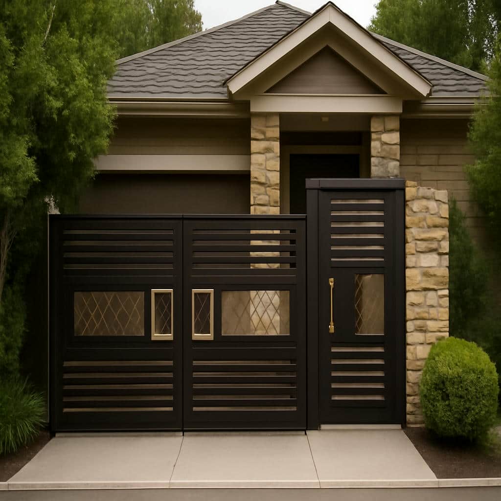 کارخانه تولید درب مدرن موریس فولادی