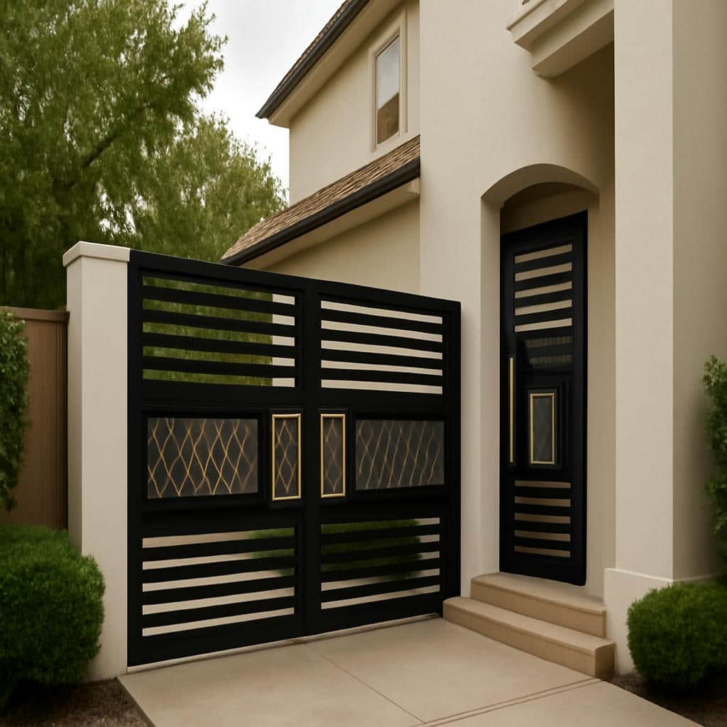 فروش درب مدرن موریس برای ساختمان مسکونی