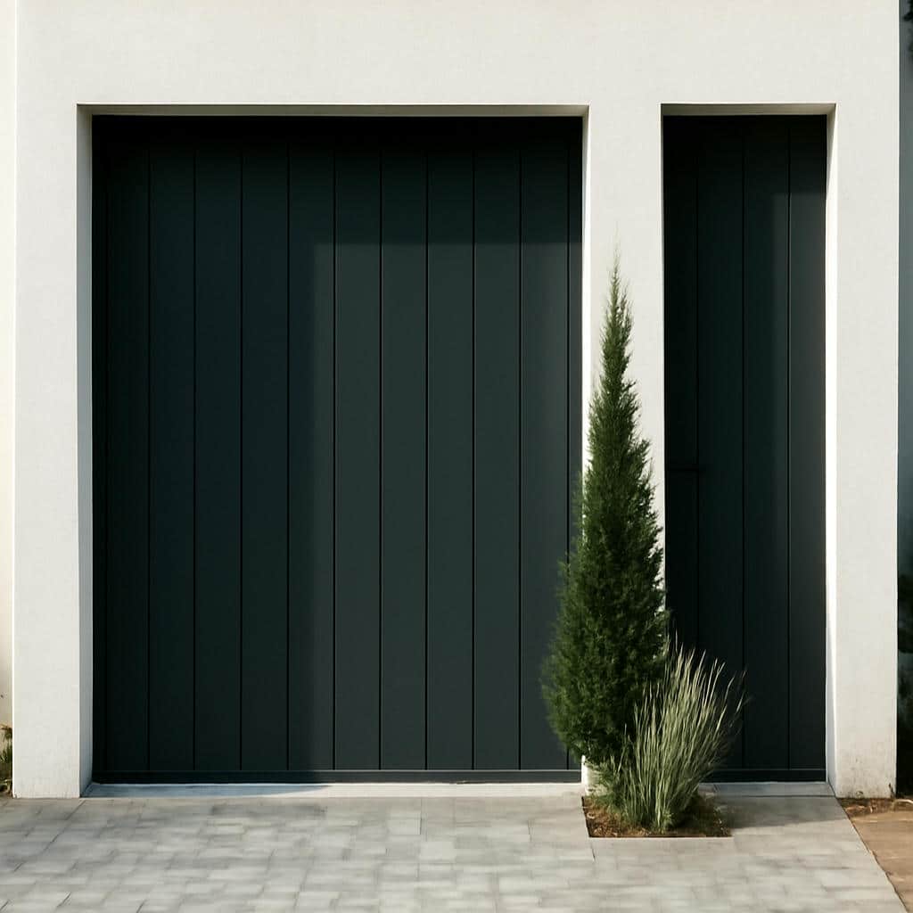 خرید و قیمت درب مدرن کیت کت عمودی لوکس