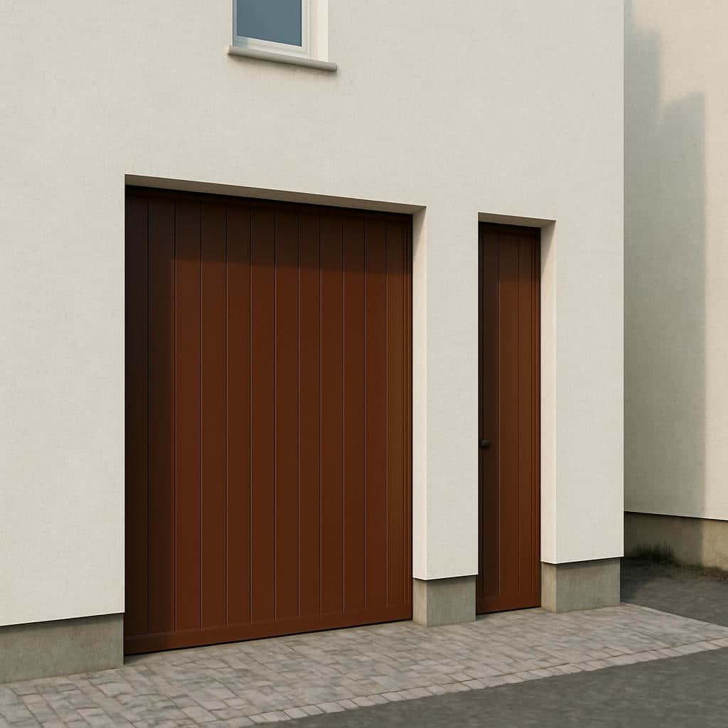 کارخانه تولید درب مدرن کیت کت عمودی