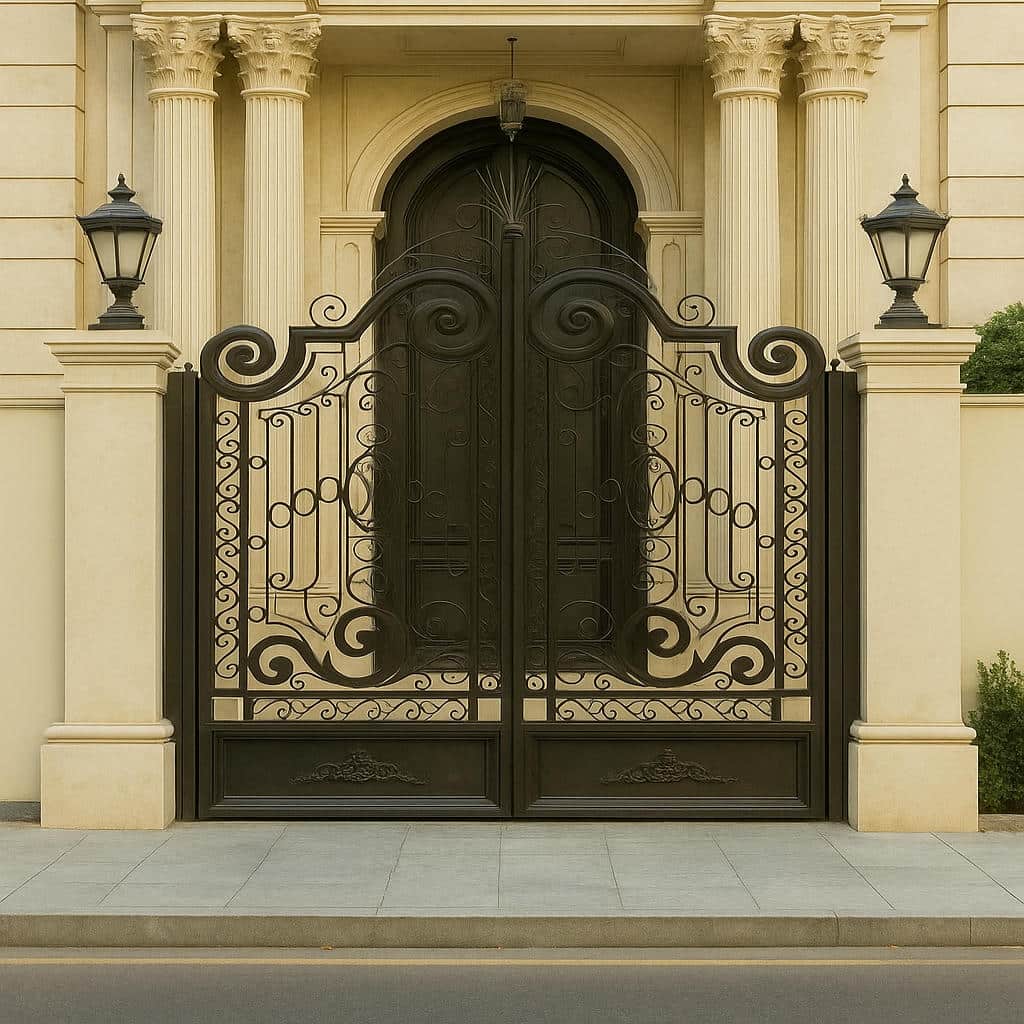 خرید درب فلزی نگین دولنگه ماشین رو