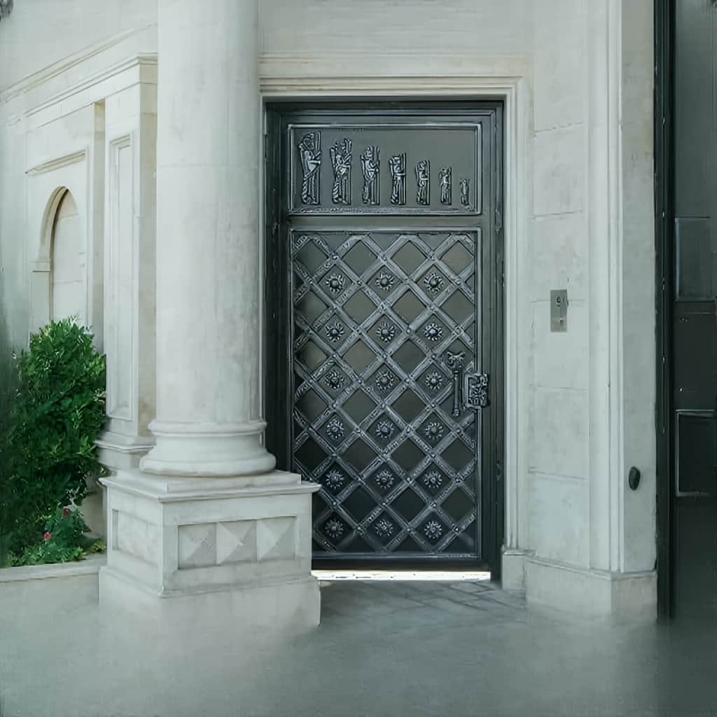 قیمت درب فلزی هخامنشی ریلی و لولایی