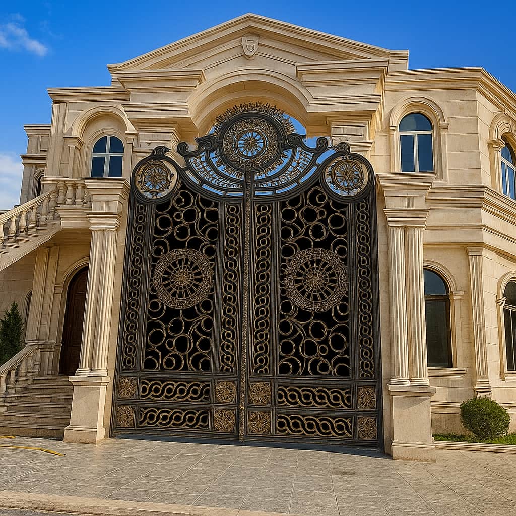 درب فلزی ورساچه کلاسیک لوکس