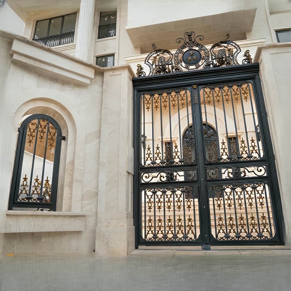 کارخانه ساخت درب فلزی ورسای سفارشی