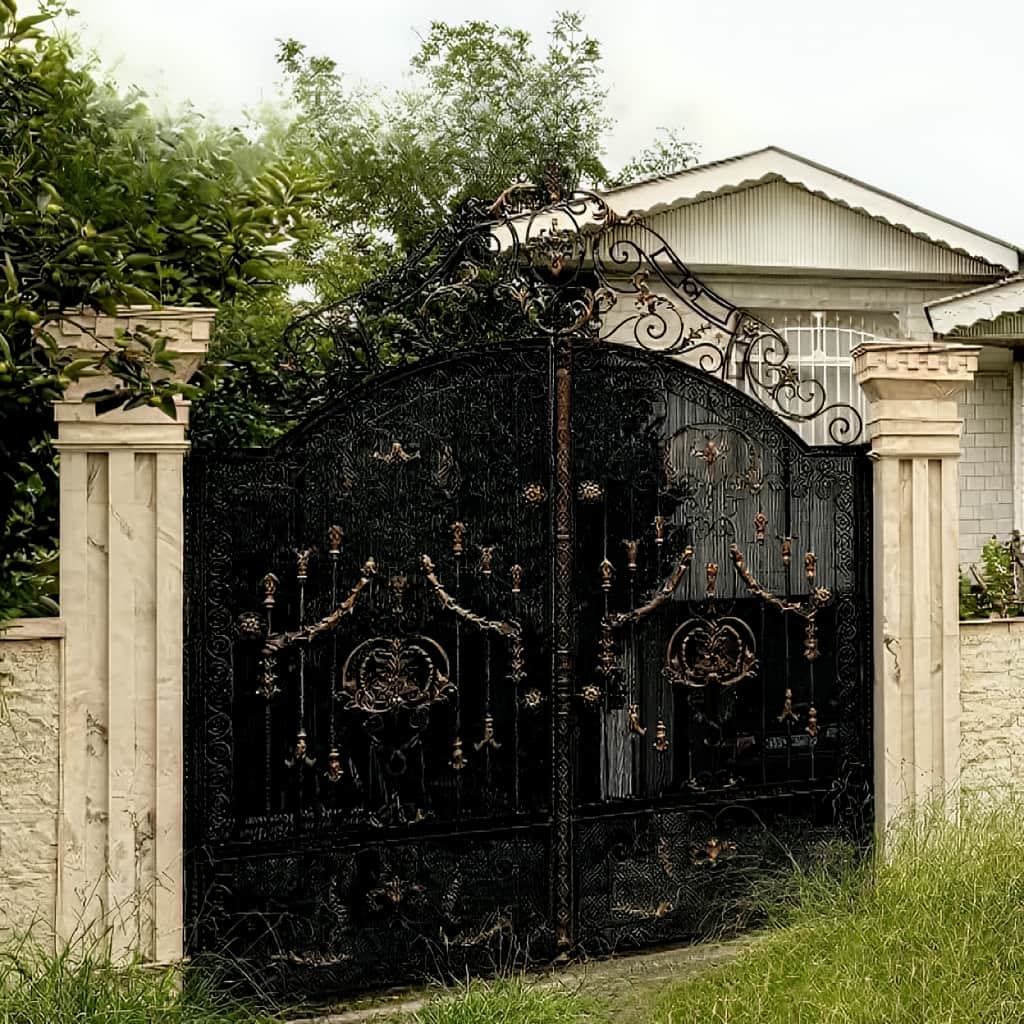 کارخانه ساخت درب فلزی پیچک سفارشی