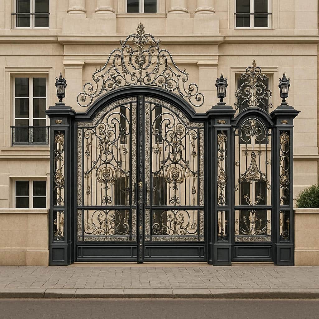 درب فلزی پیچک لوکس کلاسیک