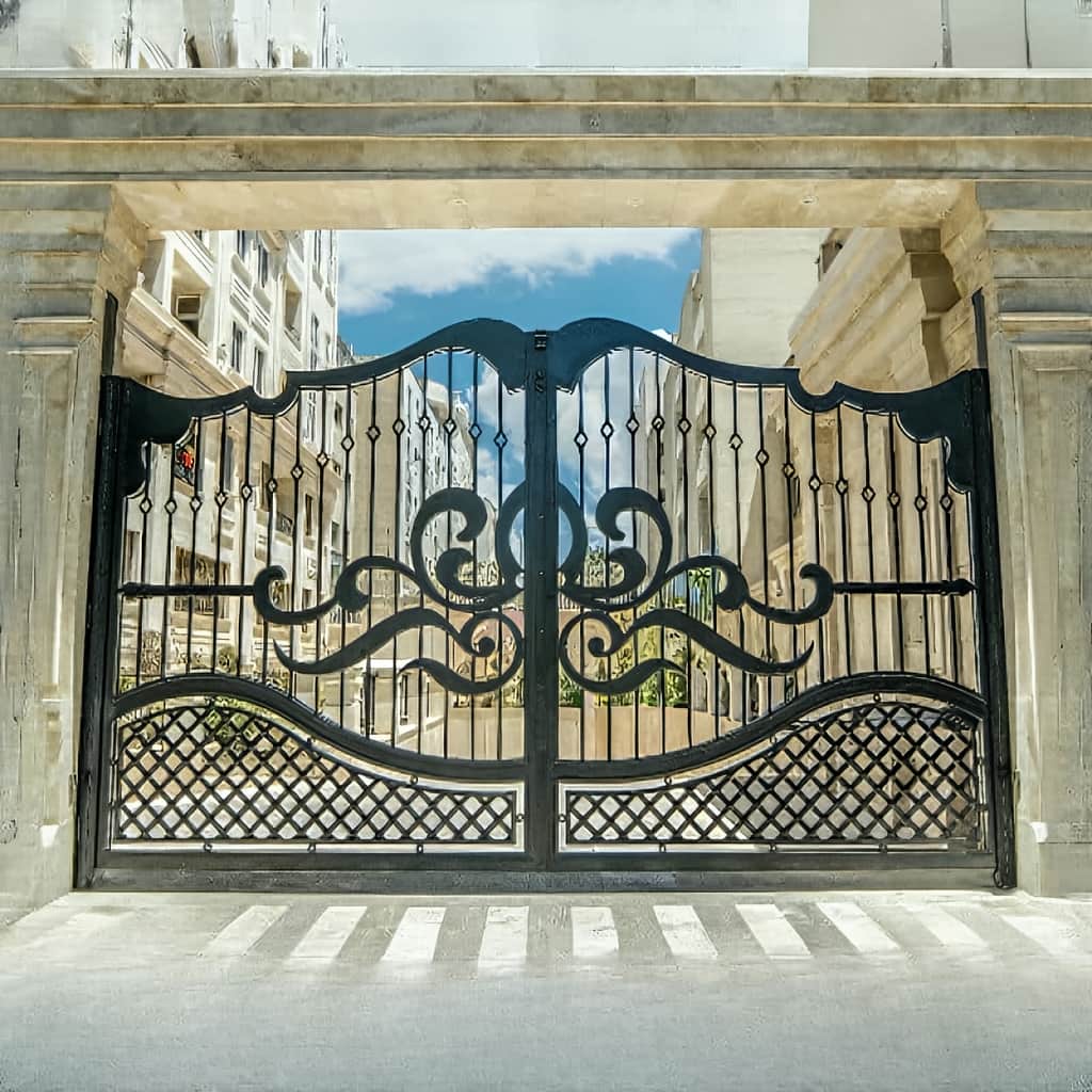 درب فلزی چناران کلاسیک ویلا