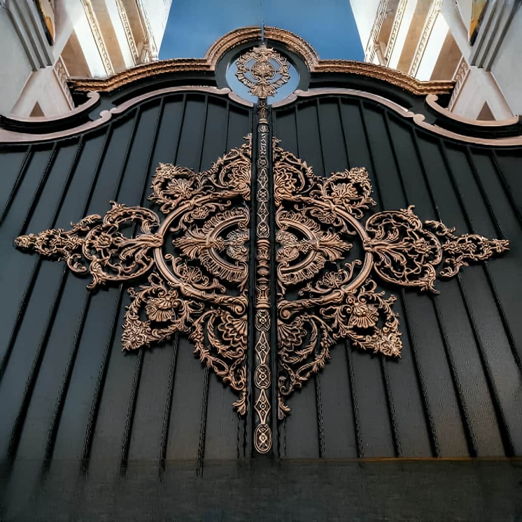 فروش درب فلزی گل آرا کلاسیک