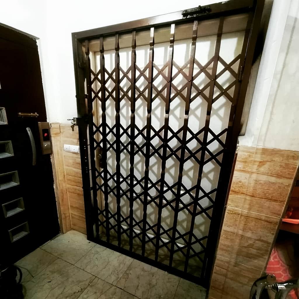 نصب حفاظ آکاردئونی چهارگل در ساری