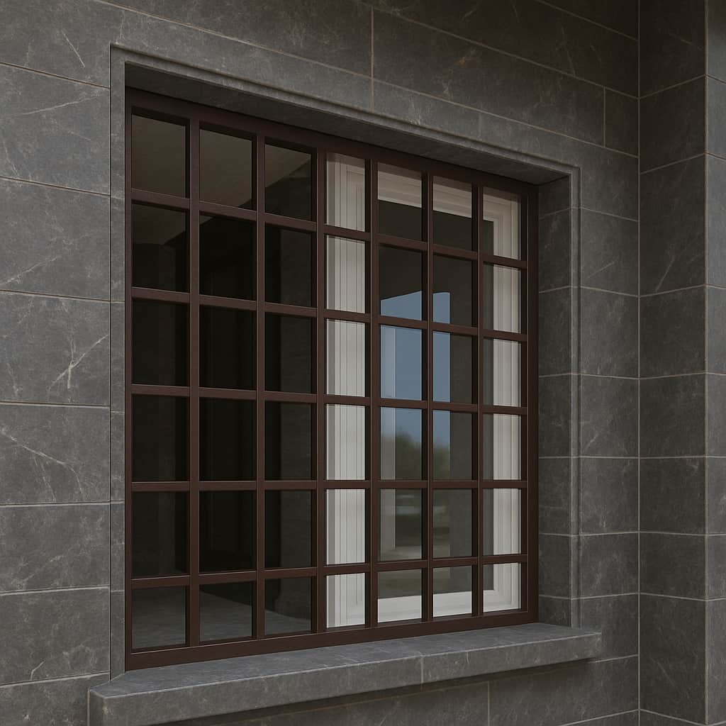 نصب نرده پنجره حفاظ آهنی مربعی در طالقان