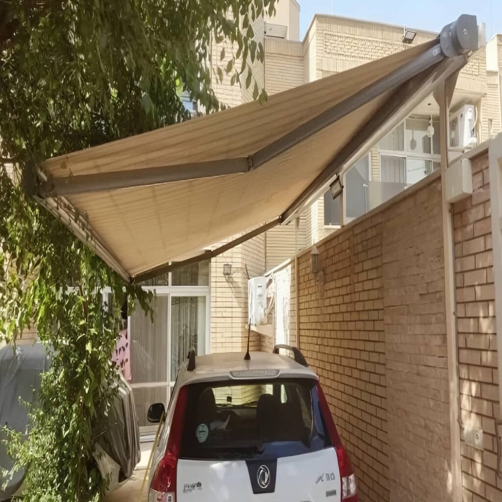 قیمت سایبان برقی بازویی اتوماتیک فضاهای بیرونی در یزد